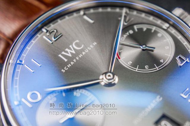 IWC手錶 萬國IWC葡萄牙系列 七日鏈 葡七 萬國自動機械表 萬國高端男士腕表  hds1554
